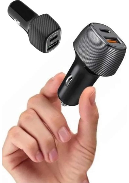 38W Oto Çakmaklık Araç Içi Şarj Cihazı Hızlı Şarj Uzun Ömürlü - ME001W-51LTI3 modelleri
