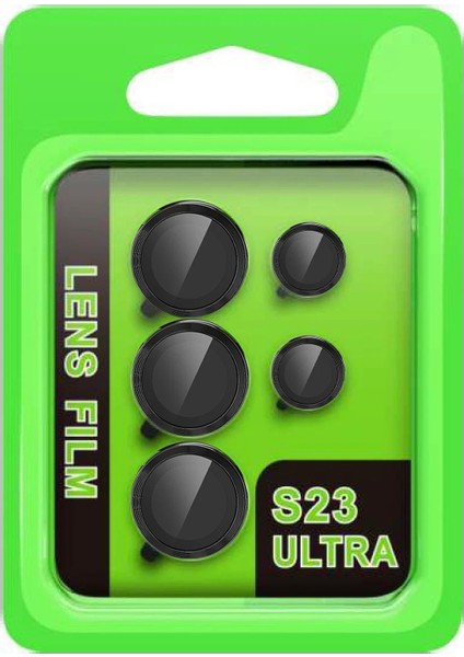 Samsung Galaxy S23 Ultra Raze Metal Kamera Lens - SIYAH-(5796) - ME001W-51U0D8