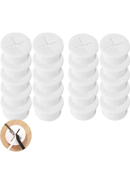Kablolar Için Masa Deliği Kapağı, 20 Parça Lastik Kablo Koruması, Esnek ve Dayanıklı Delik Kapama, Masa ve Duvarlar Için Pratik Çözüm, Ofis ve Ev Kullanımına Uygun modelleri