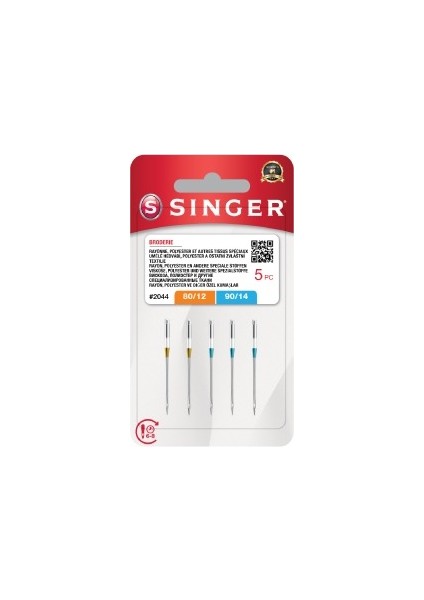 Nakış Iğnesi Karışık (3X12, 2X14 No.)