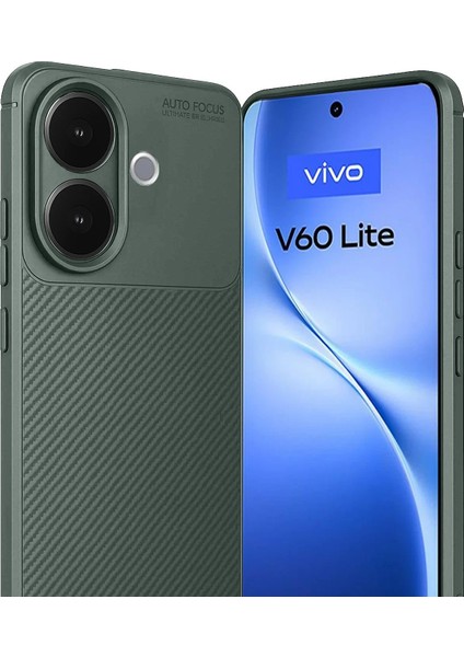 Vivo V60 Lite Auto Focus Karbon Kapak - Koyu YEŞIL-(5796) - BI001V-4YW6F2 fiyatları