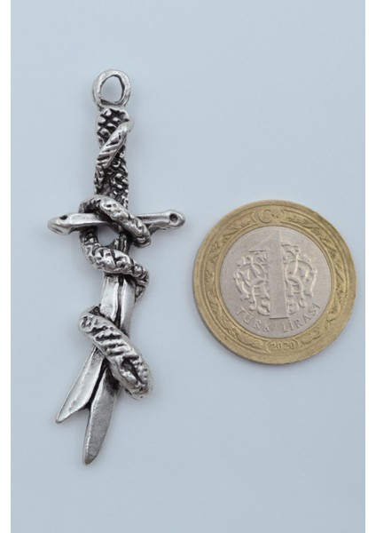 Kılıç Gümüş Kaplama Kolye Ucu modelleri