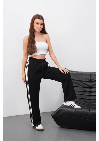 Yandan Çift Şeritli Oys Pantolon Siyah indirimleri