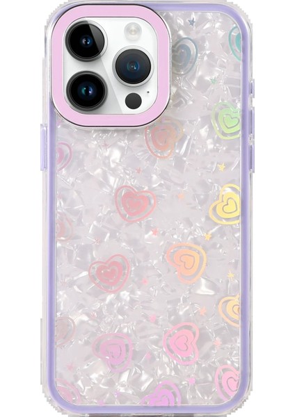 Apple iPhone 15 Pro Lumi Desenli Kapak - MOR-(5796) - BI001V-4YGG90 modelleri