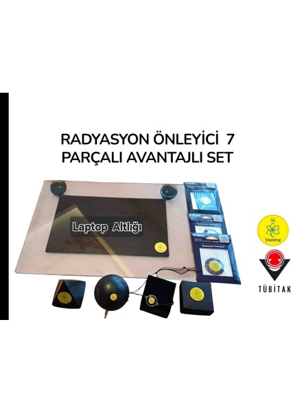 Radyasyon Önleyici Yedili Tescilli Tübitak Onaylı Avantajlı Set