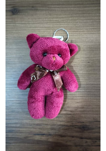Peluş Ayıcık Anahtarlık ve Çanta Süsü Hediyelik (12CM Boy)