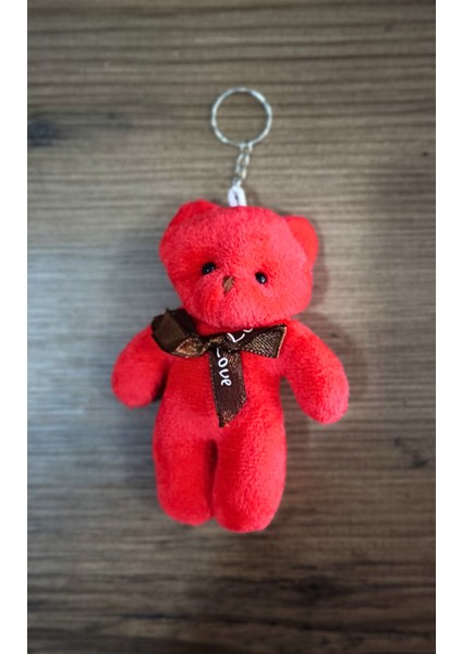 Peluş Ayıcık Anahtarlık ve Çanta Süsü Hediyelik (12CM Boy)