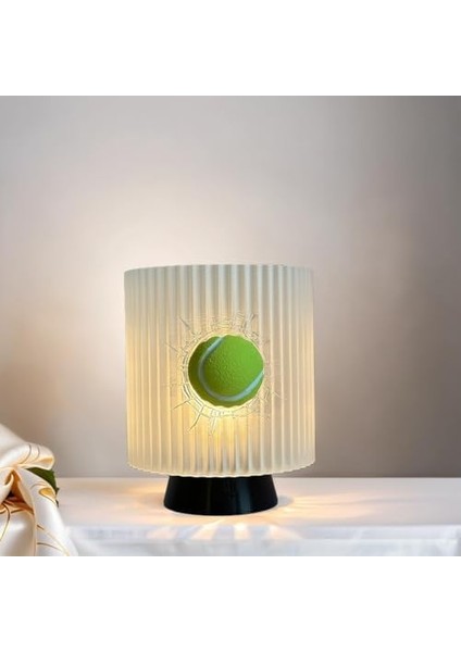 Gece Lambası - Tenis Topu Dekoratif Lamba, Genç Oda, Özel Hediye modelleri