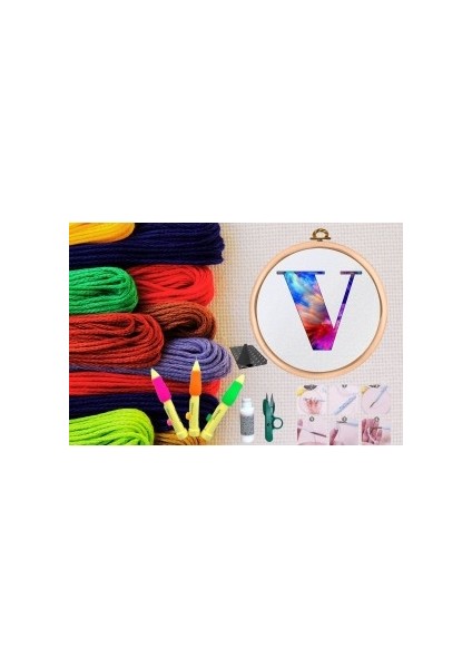 Punch Seti Nakış Seti Kasnaklı Kendin Yap Seti Seri 94