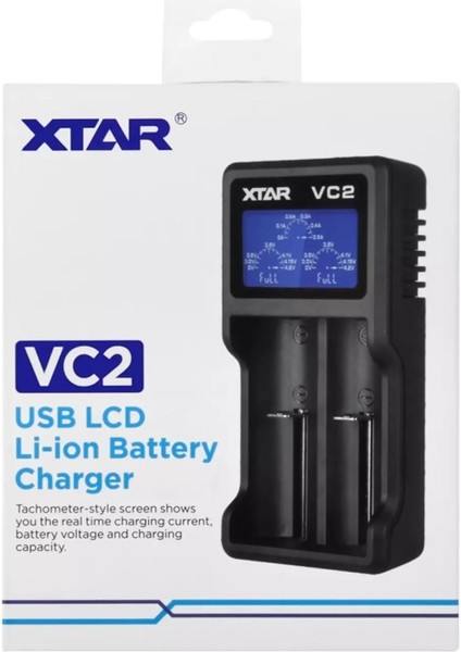Vc2 Ikili Li-Ion Pil Şarj Cihazı fiyatları