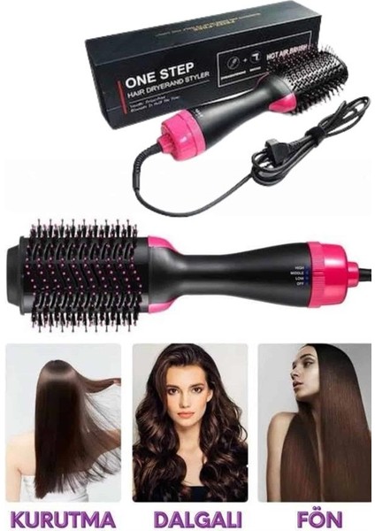 Saç Şekillendirici ve Saç Düzleştirici Fön Tarağı Tarak Fırça 1200W Saç K - ME001W-51O47 modelleri