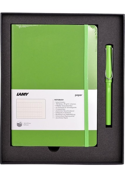 Yumuşak Kapak A5 Yeşil ve Yeşil Roller Set modelleri