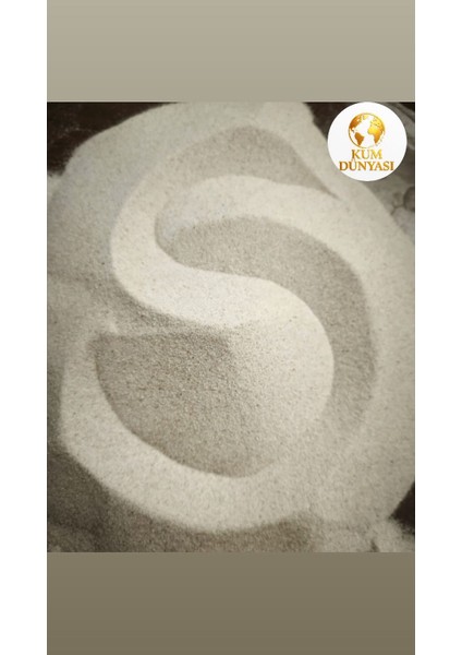 5 kg Çocuk Oyun Kumu Doğal ve Tozumaz Silis Plaj Kumu Teraryum Süsleme Dekor Kumu 5 kg