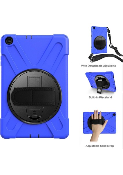 Samsung Galaxy T510 Tab A 10.1 Kılıf Amazing Tablet Kapak - MAVI-(5796) - ME001W-51BXH6