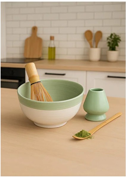 Seramik Matcha Kasesi (Chawan) - Ideal Köpürtme Için Geniş Tabanlı & Ergonomik Japon Tasarımı fiyatları