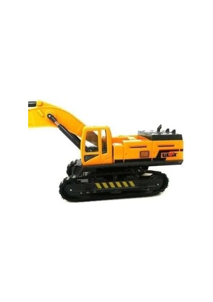 Can Oyuncak Oyuncak Model Kepçe Ekskavatör Kazıcılı Paletli Excavatör Dozer 27 cm Uzunluk