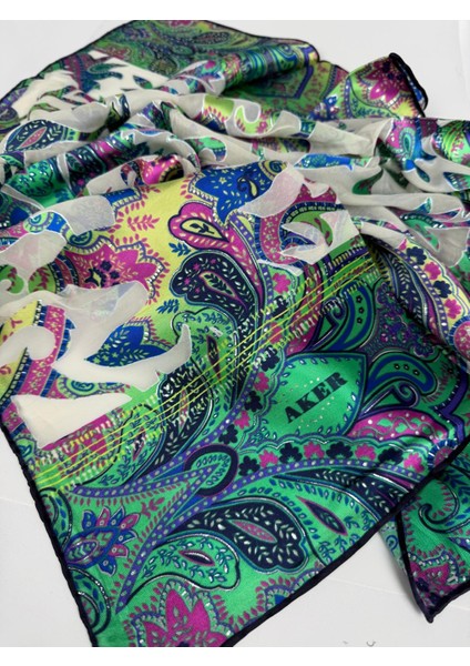 Devore Eşarp - Ipek ve Viskon Karışımı Yazlık Eşarp -4633718 322 modelleri