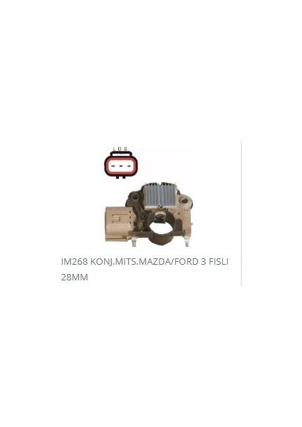 Konjektör Mazda-Ford 3 Fişli 28MM