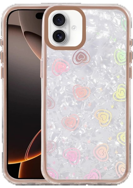 Apple iPhone 16 Lumi Desenli Kapak - Çöl TITANYUM-(5796) - ME001W-51EOY7