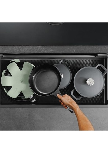 Leo Stoneyapışmaz Alüminyum Döküm Pancake Tava 25 cm modelleri