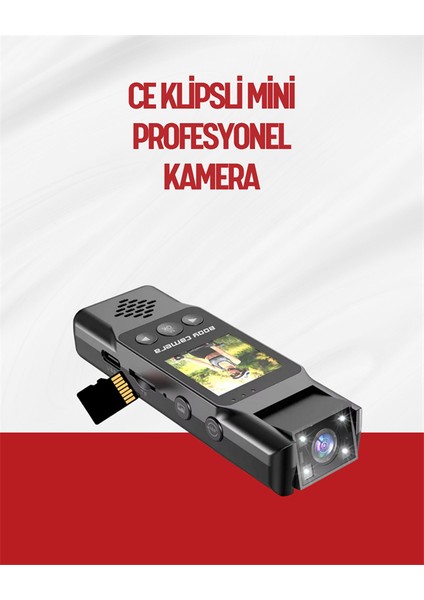 Hareket Algılayıcılı Taşınabilir Mini Kamera – 3mp Fotoğraf Düşük Güç - ME001W-51V40