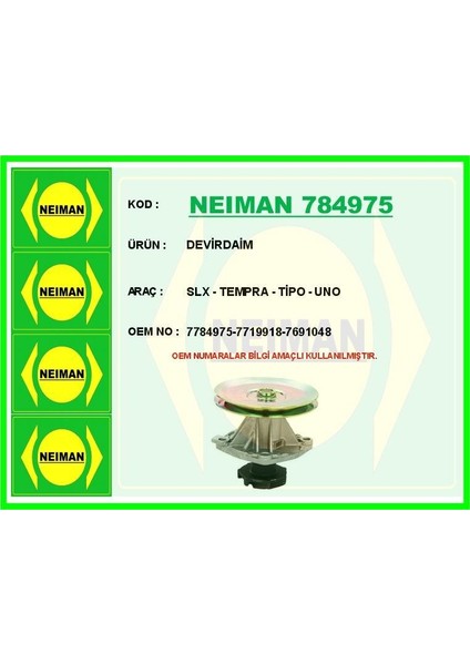 Devirdaim Fıat Slx - Tempra - Tipo - Uno