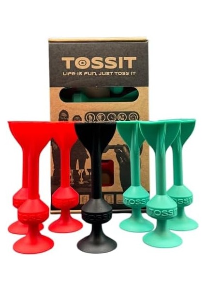 Tossıt Game: Aile ve Partiler Için Mükemmel Silikon Vantuz Dart Oyunu, Iç ve Dış Mekan Eğlencesi Için Yapışkan Dart Atış Oyunu, Mükemmel Hediye - Starter Pack fiyatları