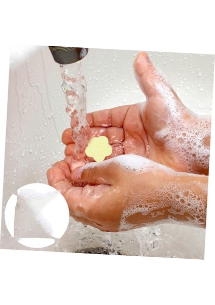 Parfümlü Elde Eriyen Kağıt Sabun - 100 Lü Paket Sihirli Sabun – Hijyenik Seyahat Kutusu 722443 fırsatları