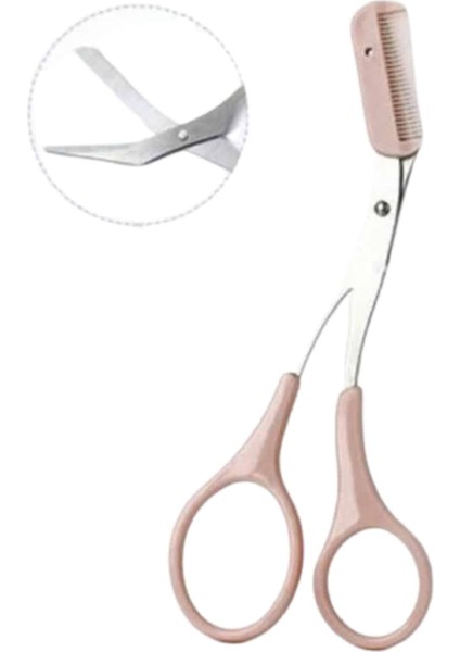 2'li Kaş Bakım Seti Taraklı Kaş Makası ve Kaş Usturası Kaş Şekillendirici - BI001V-4YYB15 modelleri