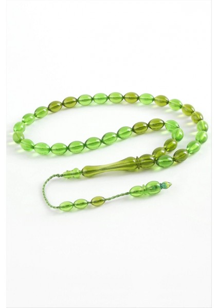 Zeytin Şekilli Plastik Tesbih 8*11 mm