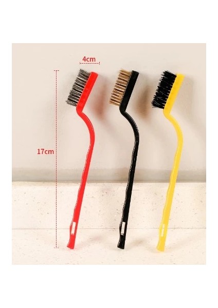 Bfs 3 Parça Tel Fırça Detaylı Temizlik Seti fiyatları