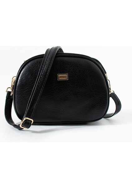 Suni Deri Orta Boy Omuz Askılı Kadın Çantası