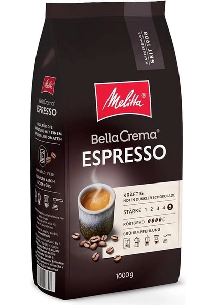 Bellacrema Espresso, Bütün Çekirdekli, 1 kg