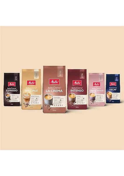 Bellacrema Espresso, Bütün Çekirdekli, 1 kg modelleri