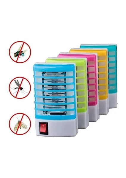 Elektrikli Sinek Öldürücü Lamba Karasinek Sivrisinek Yakarca Öldürücü Cihaz Kovucu Priz Sineklik
