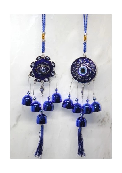 Metal Nazar Boncuğu Çan Model 10