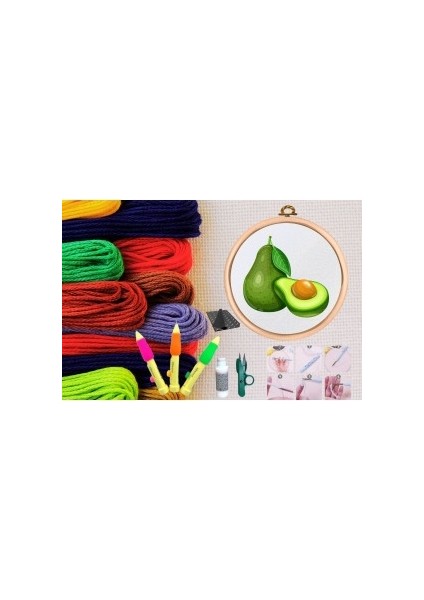 Punch Seti Nakış Seti Kasnaklı Kendin Yap Seti Seri 149