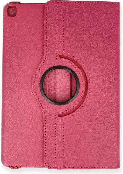 iPad Pro 13 (2024) Kılıf 360 Tablet Deri Kılıf - PEMBE-(5796) - ME001W-517866
