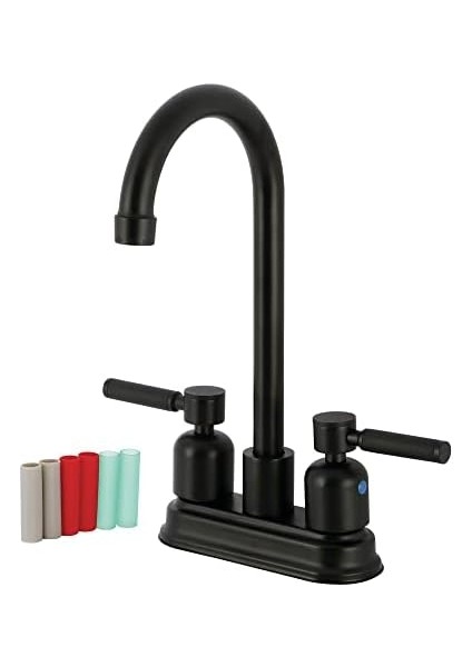 KB8490DKL Bar Musluk, Mat Siyah, 11,56 x 9,31 x 4,75