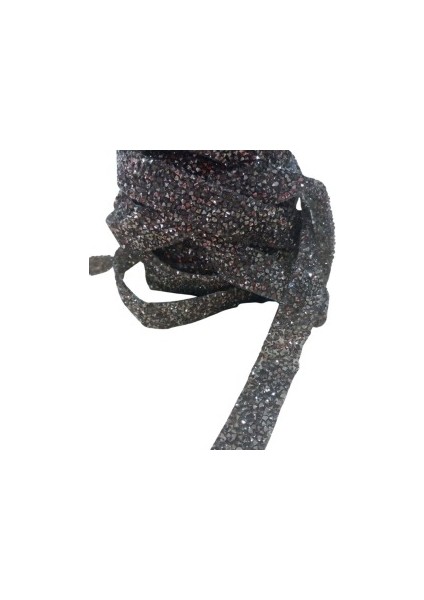 Silikonlu Yapıştırma Taş 1 cm Siyah 10 Metre