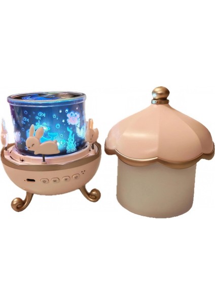 Bluetooth Çocuk Gece Lambası Projeksiyon Işıldak Film Rulo fiyatları