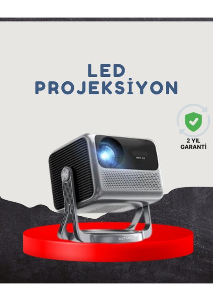 Smart Projector Android Tv Dolby Sesli Wifi Bluetooth - ME001W-51UOB0