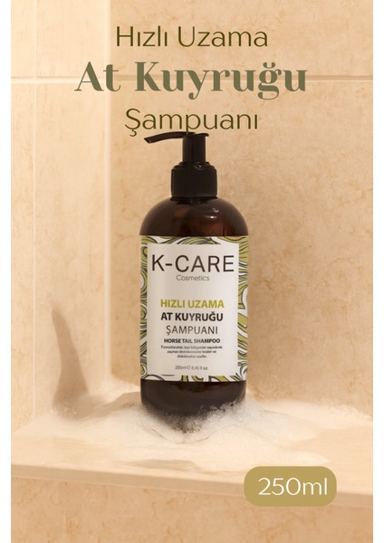 Hızlı Uzamaya Yardımcı At Kuyruğu Şampuan 250 ml fiyatları