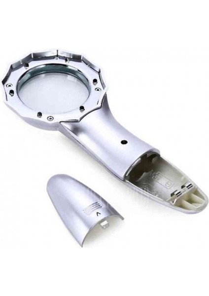 7x Büyüteç 6 LED Işık Aydınlatma 50MM Optik Lens El Büyüteç fırsatları