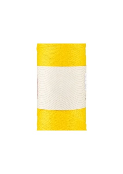Makrome Ipi 3mm Polyester Koyu Sarı