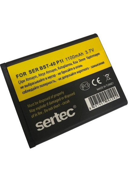Sony / Ericson Sr-Bst-40 / P1 I Uyumlu Batarya