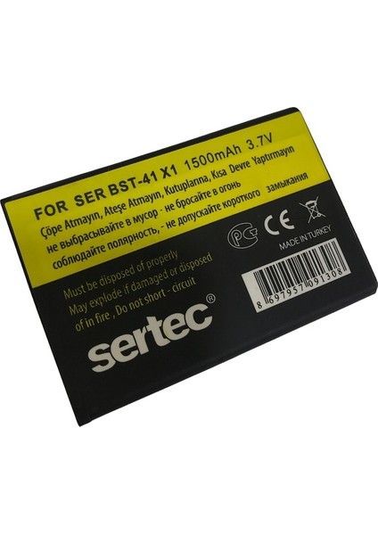 Sony / Ericson Sr-Bst-41 / X1 Uyumlu Batarya