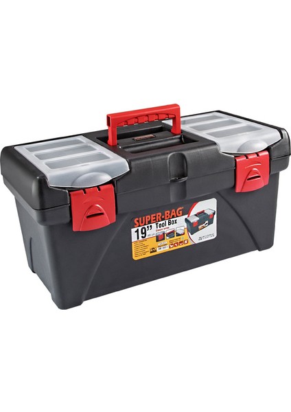 Super Bag ASR-2018 19 Inç Takım Çantası - Plastik Kilitli