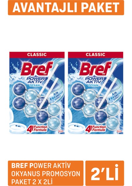 Aktif Power Wc Blok Okyanus Promosyon Paket 2 x 100 G