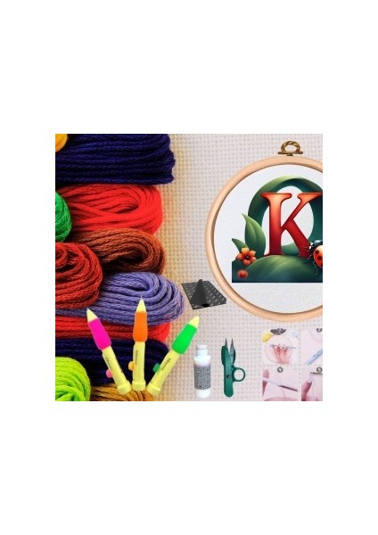 Punch Seti Nakış Seti Kasnaklı Kendin Yap Seti Seri 78